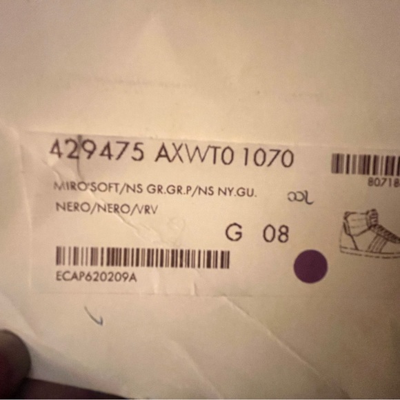 Gucci Leather Web High Black - Picture 4 of 5